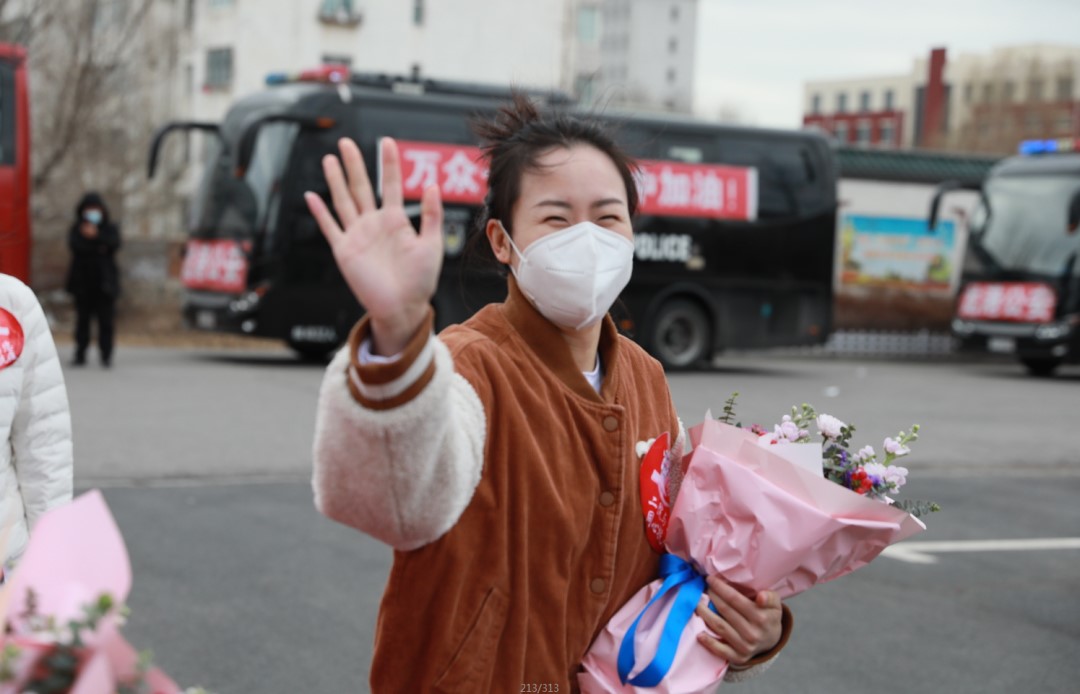 春暖花開，英雄歸來！葫蘆島市第二人民醫(yī)院支援綏中醫(yī)療隊凱旋而歸~(圖8)